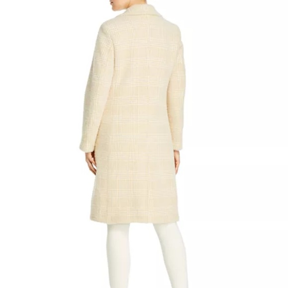 Calvin Klein Plaid Single Breast Coat. Size 2 - Picture 9 of 9